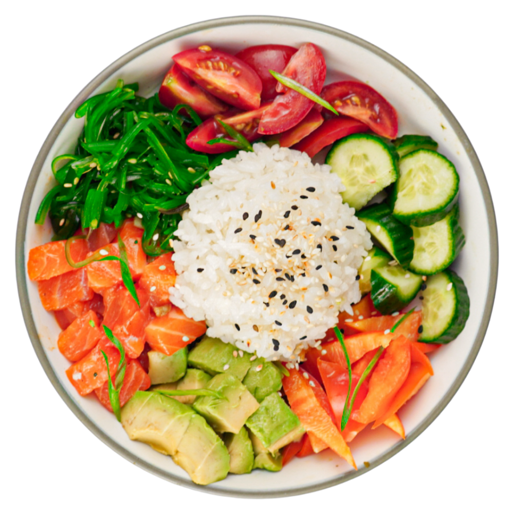 Боул з лососем та рисом 370 г