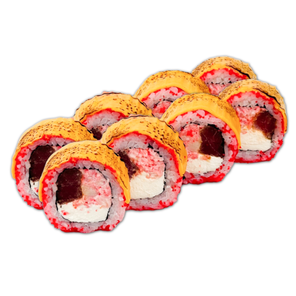 Мідорі рол з тунцем та крабом