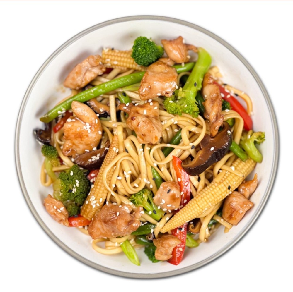 Подарункова - Локшина удон з куркою 370 г