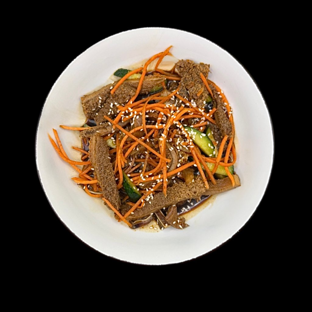 03. Салат з  шлуночків в гострому соусі 🌶️🌶️