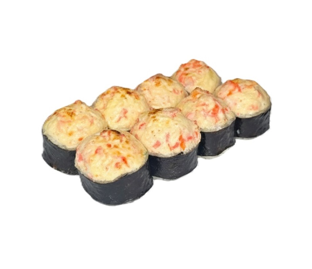 Запеченные роллы с креветками