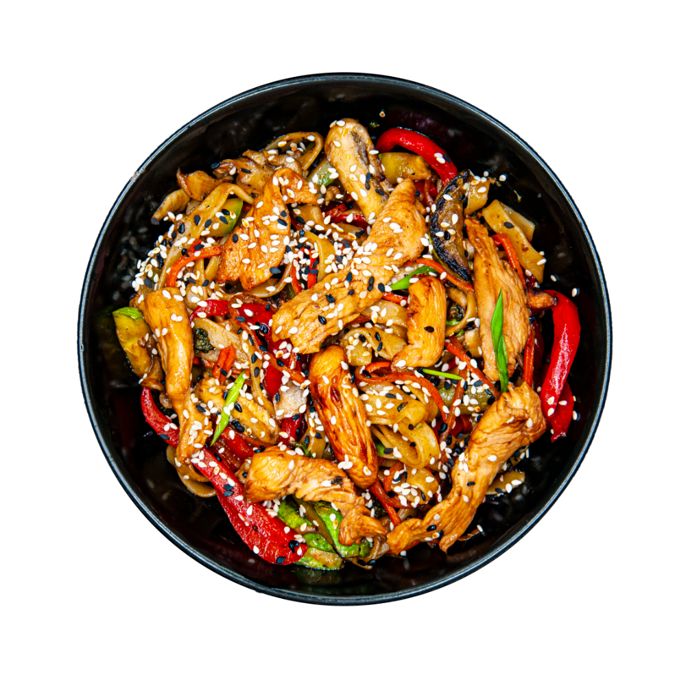  Теріякі WOK - локшина з куркою