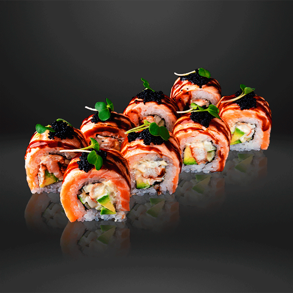 Toasted Salmon Roll