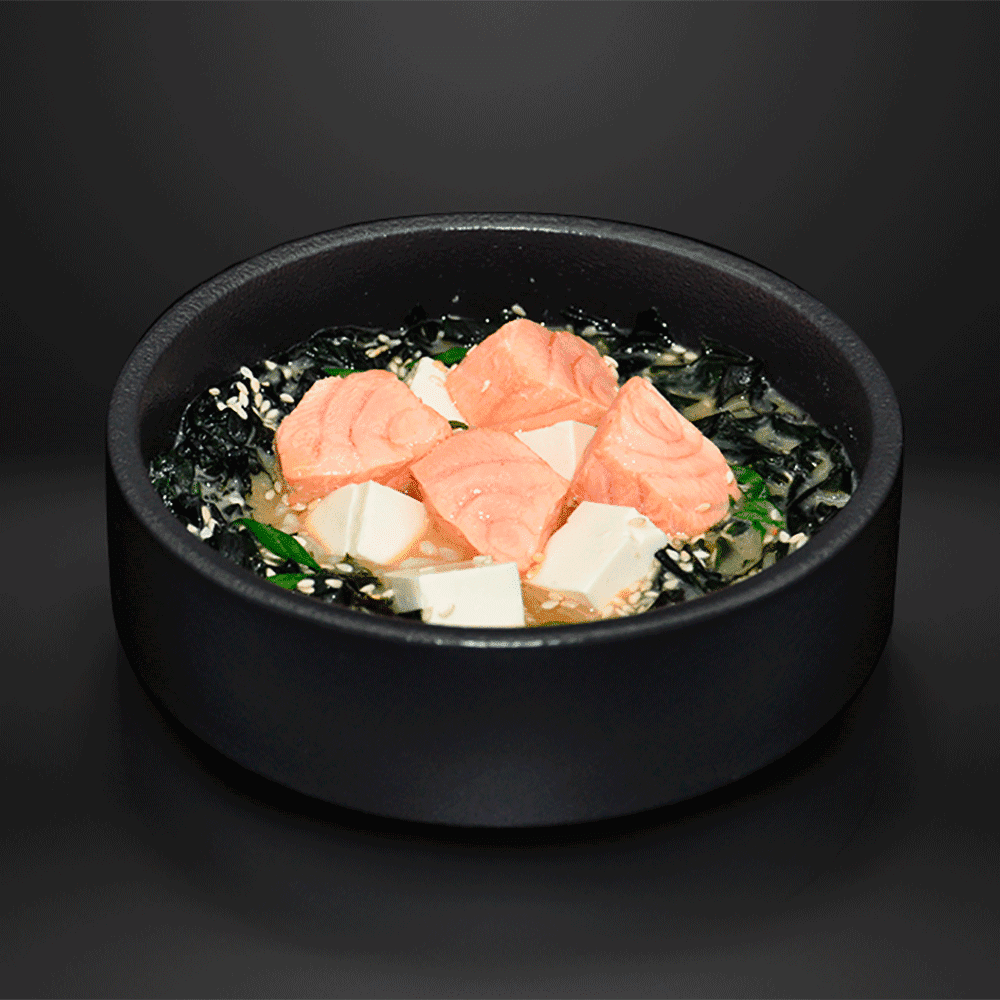 Miso soup Salmon