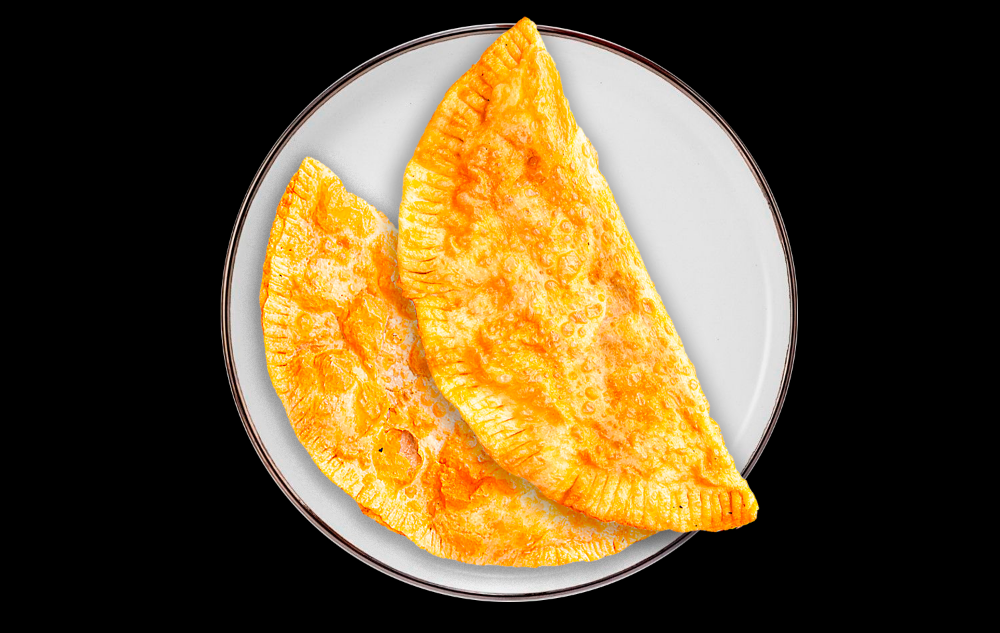 Чебуреки з телятиною та моцарелою S