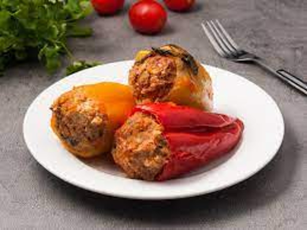 Перець фарширований з грибами