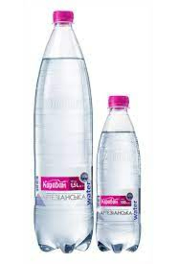 ВОДА НЕГАЗОВАНА ПИТНА "КАРАВАН", 0.5Л