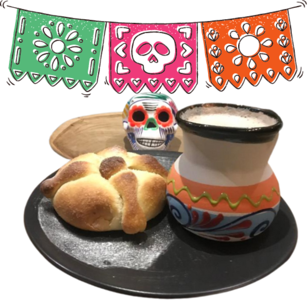 Chocolate + Pan de Muerto