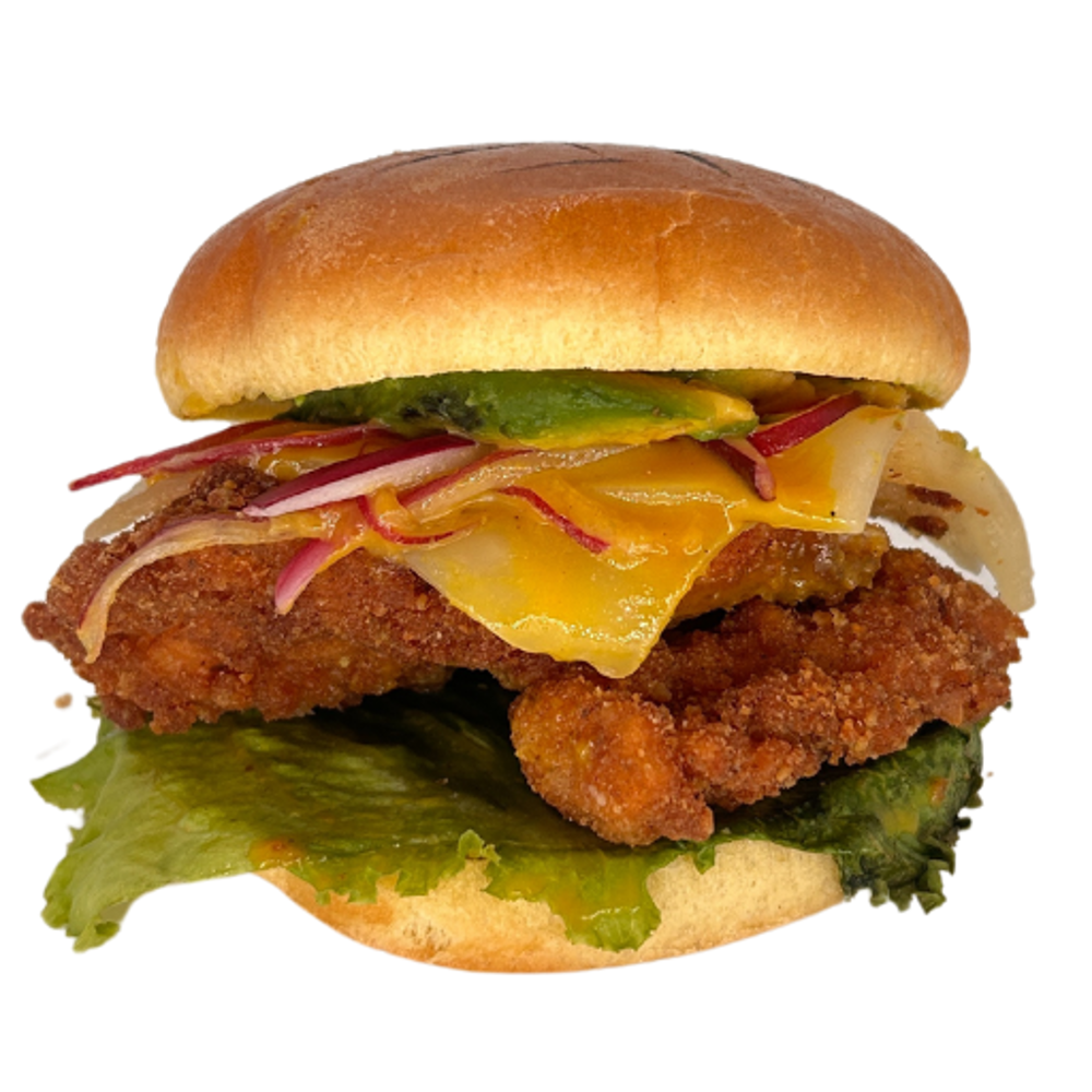 The Fried Tex-Chiken Burger