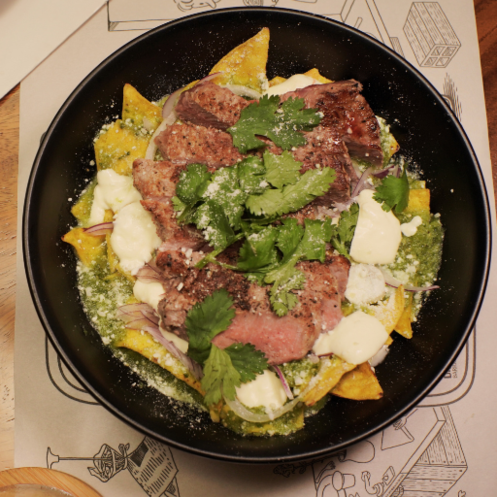 Chilaquiles en Salsa Verde Mexicana