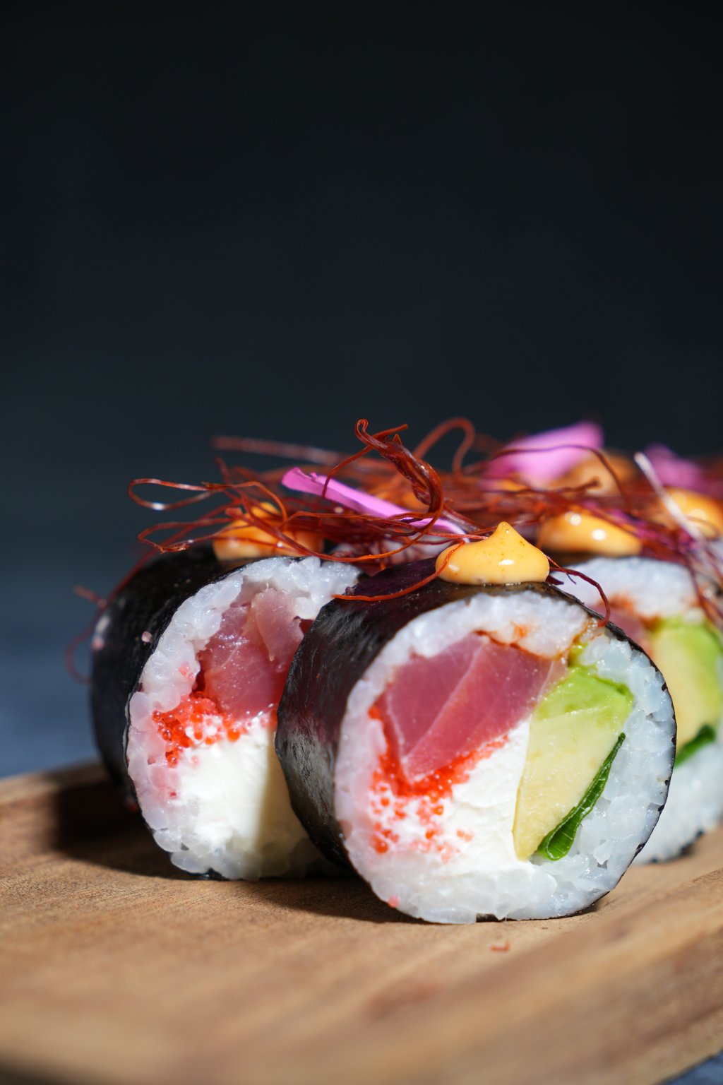 Бургер з лососем