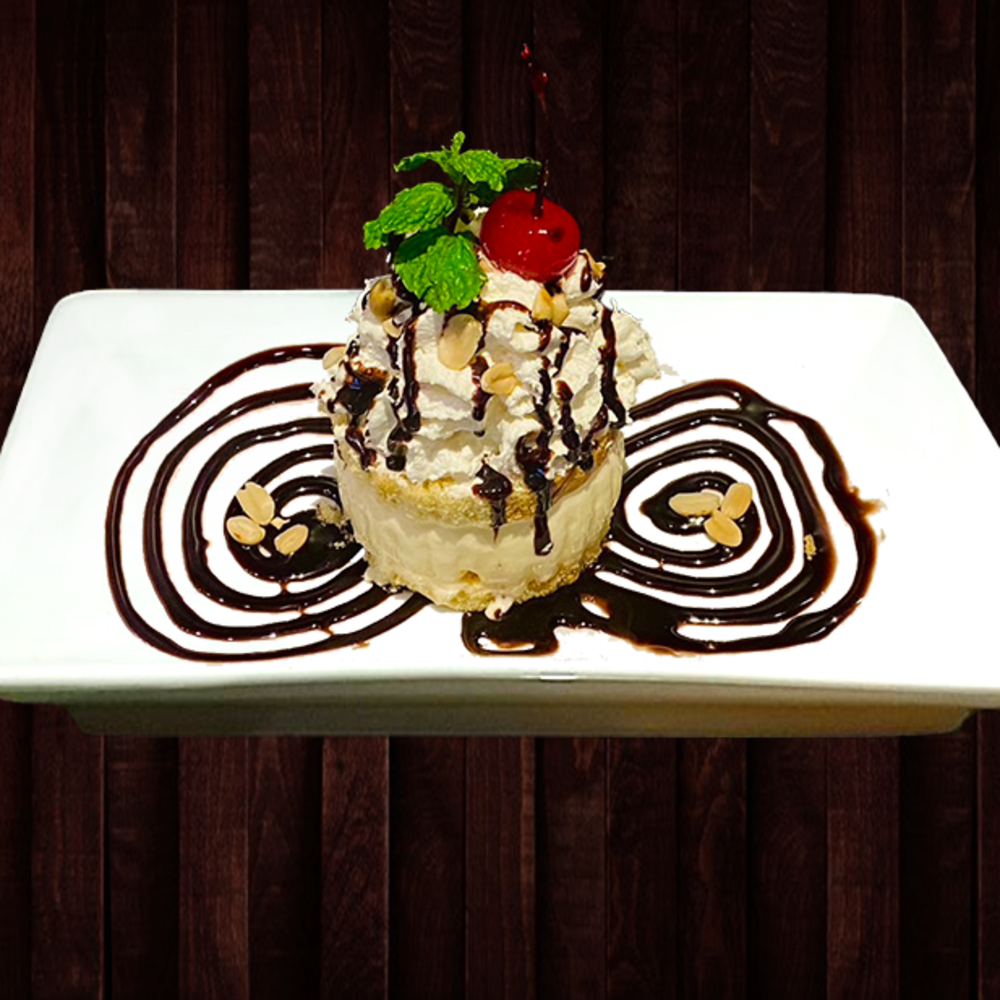 Hot Fudge Ice Cream Cake