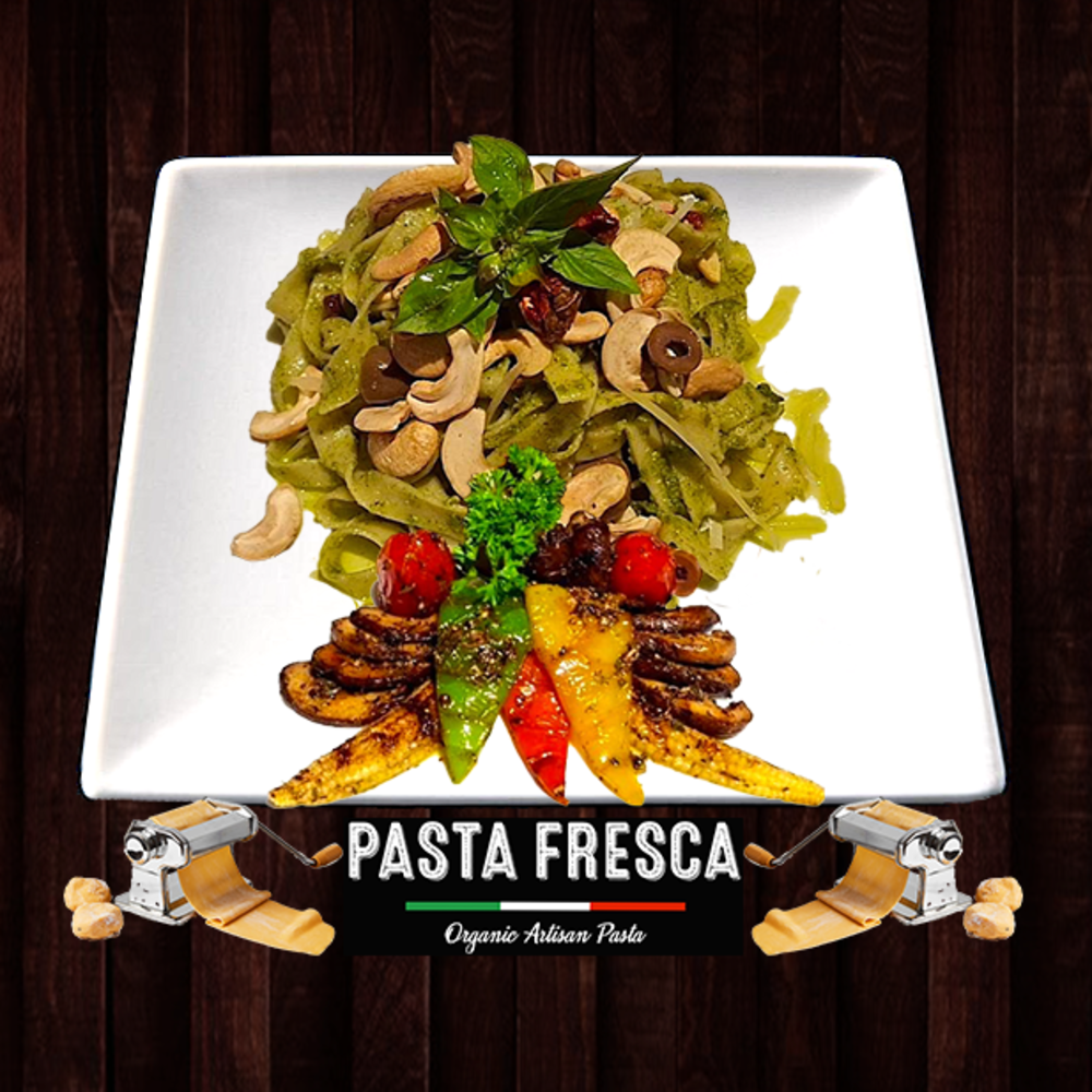 Pasta Pesto w/ Cashew Nuts