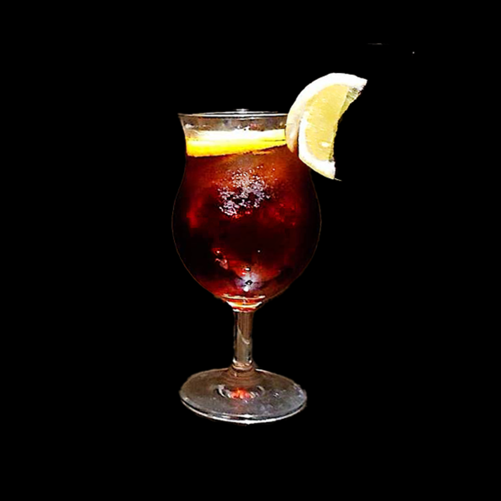 Glass Red Wine Spritzer