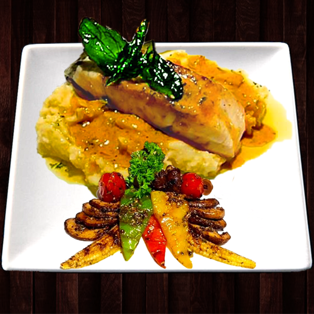 Grilled Sea Bass Coco Butter Curry