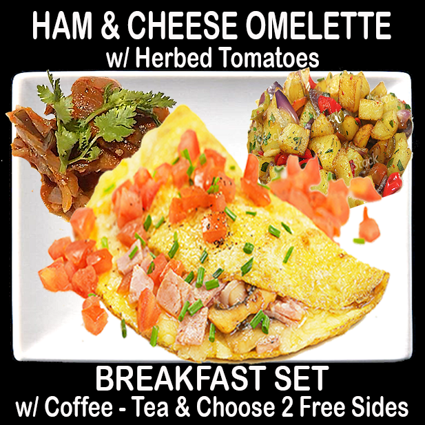 Ham Cheese Omelette Set