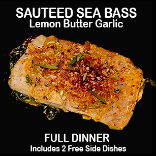 Sea Bass Butter Garlic #421