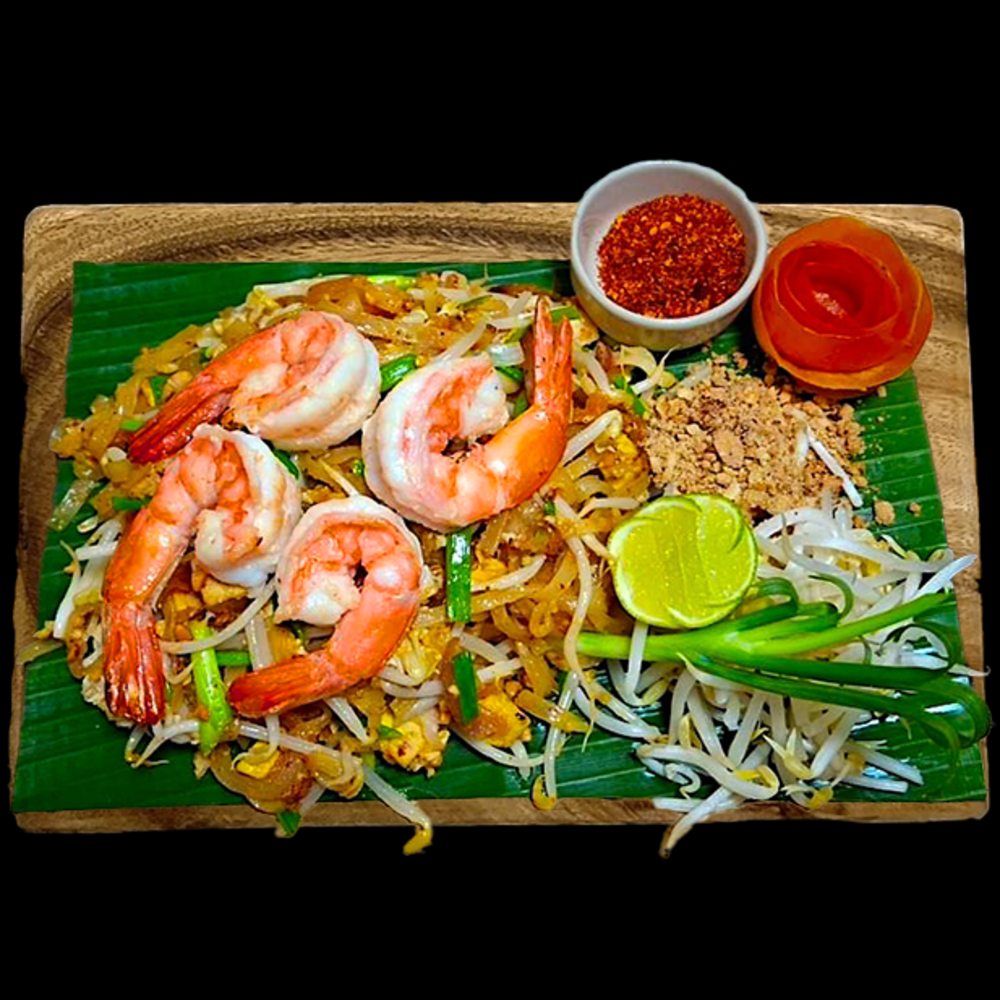Pad Thai w/ Large Shrimp