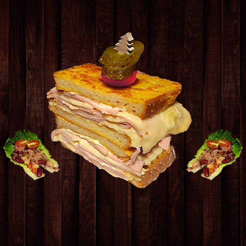 Ham & Cheese Sandwich on Grilled Sourdough