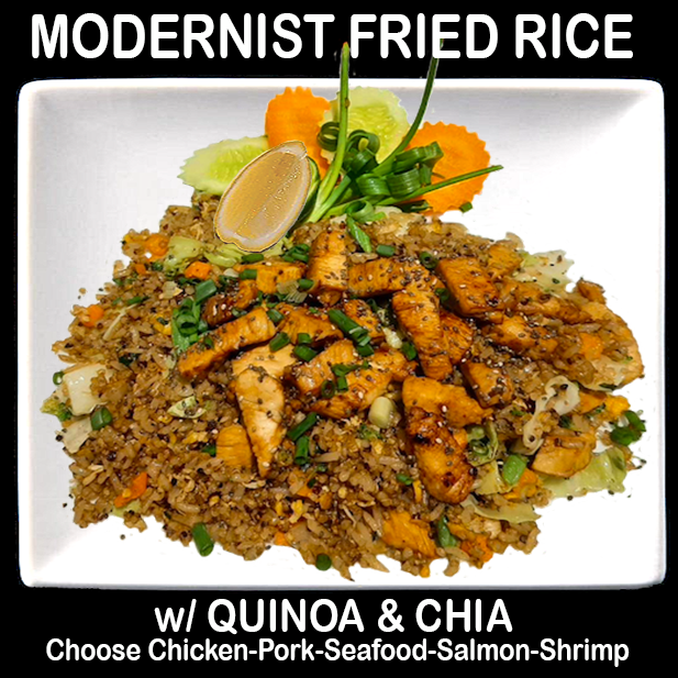 #660-4 Fried Rice (w/Choice of Wild or White Rice)