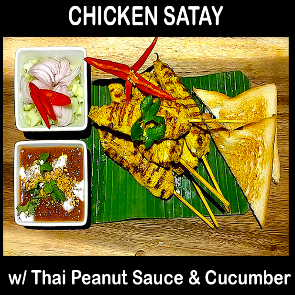 Thai Chicken Satay #110
