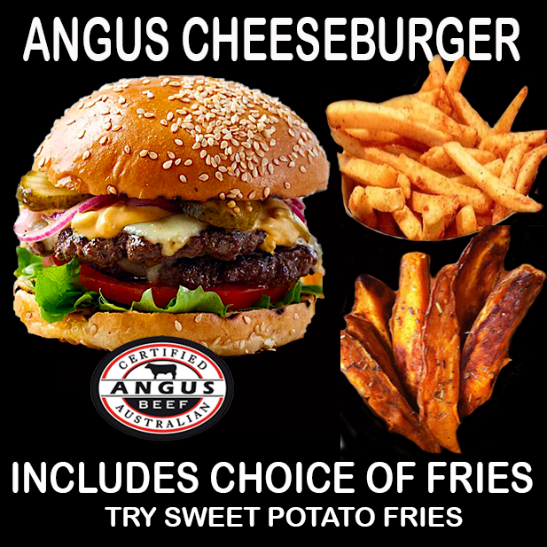 Angus Cheese Burger #200