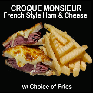 Croque Monsieur (Ham-Cheese Sandwich) #205