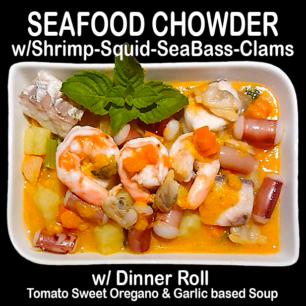 SeaFood Chowder ( Tomato Style ) #140
