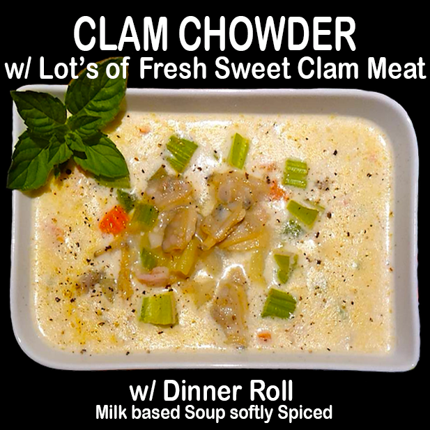 Clam Chowder ( Cream Style ) #141