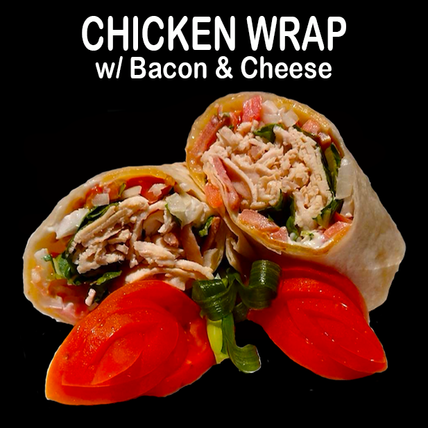 Chicken Bacon Cheese Wrap #221