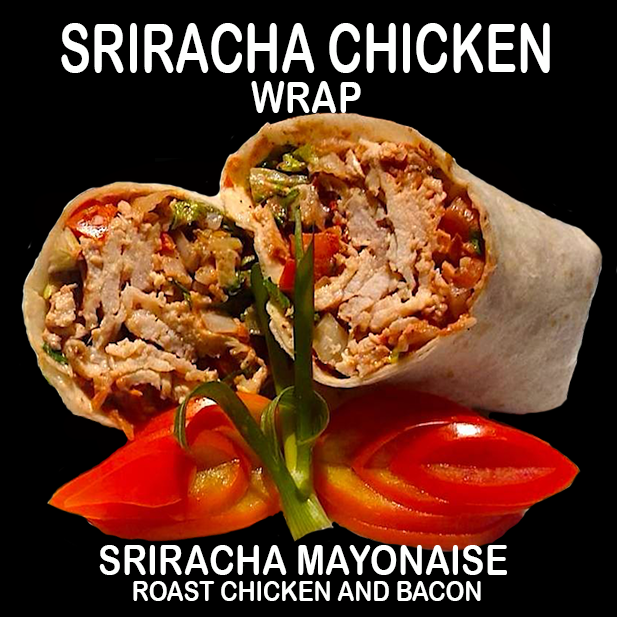 SriRacha Chicken Wrap #222