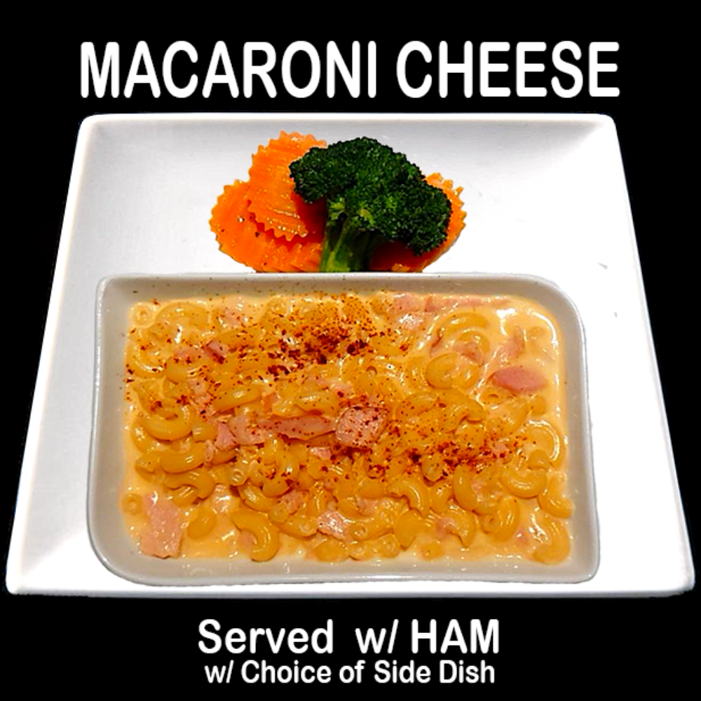 Macaroni Cheese w/Ham #306