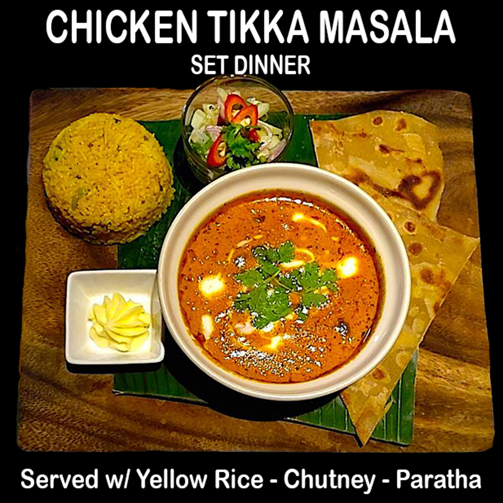 Chicken Tikka Masala Set Dinner #452