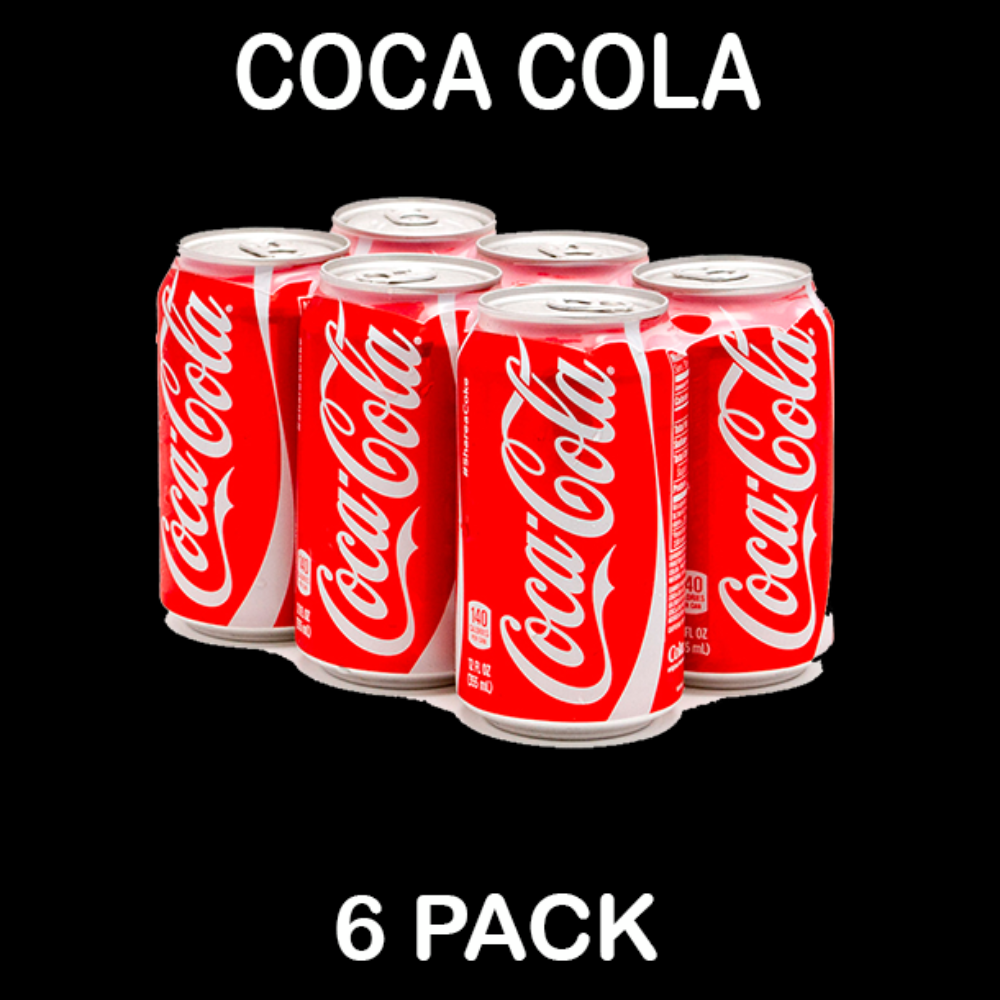 Coke 6 Pack Cans