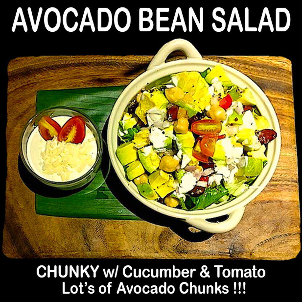 Chunky Avocado Salad w/Beans