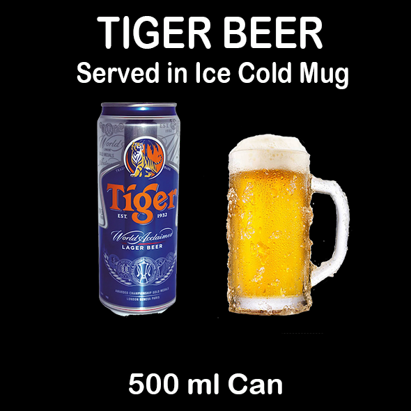 Tiger Beer 500 ml (Large)
