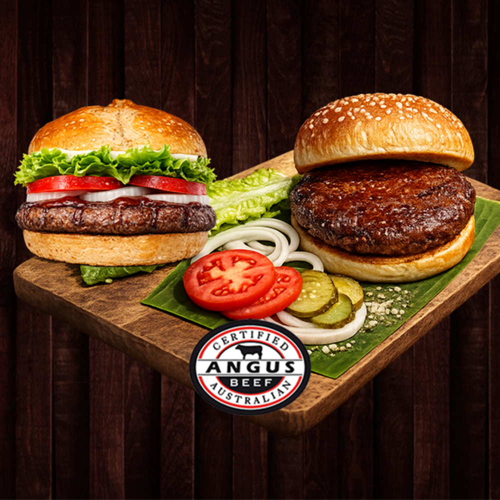 Simply Grilled Angus Burger - Build it your way