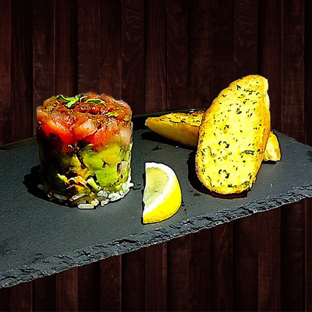* Tuna Tartare on Avocado