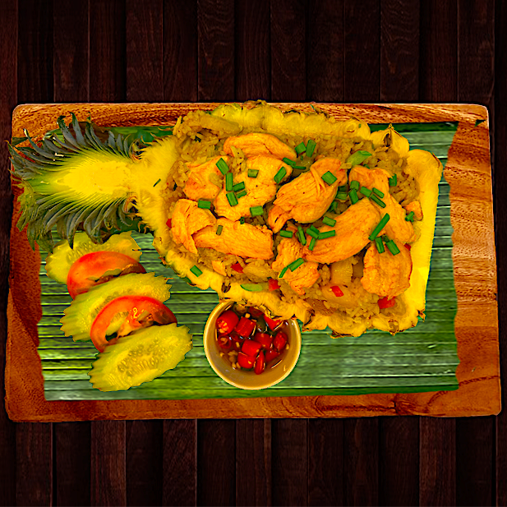 Pineapple Fried Rice w/ Chicken Breast