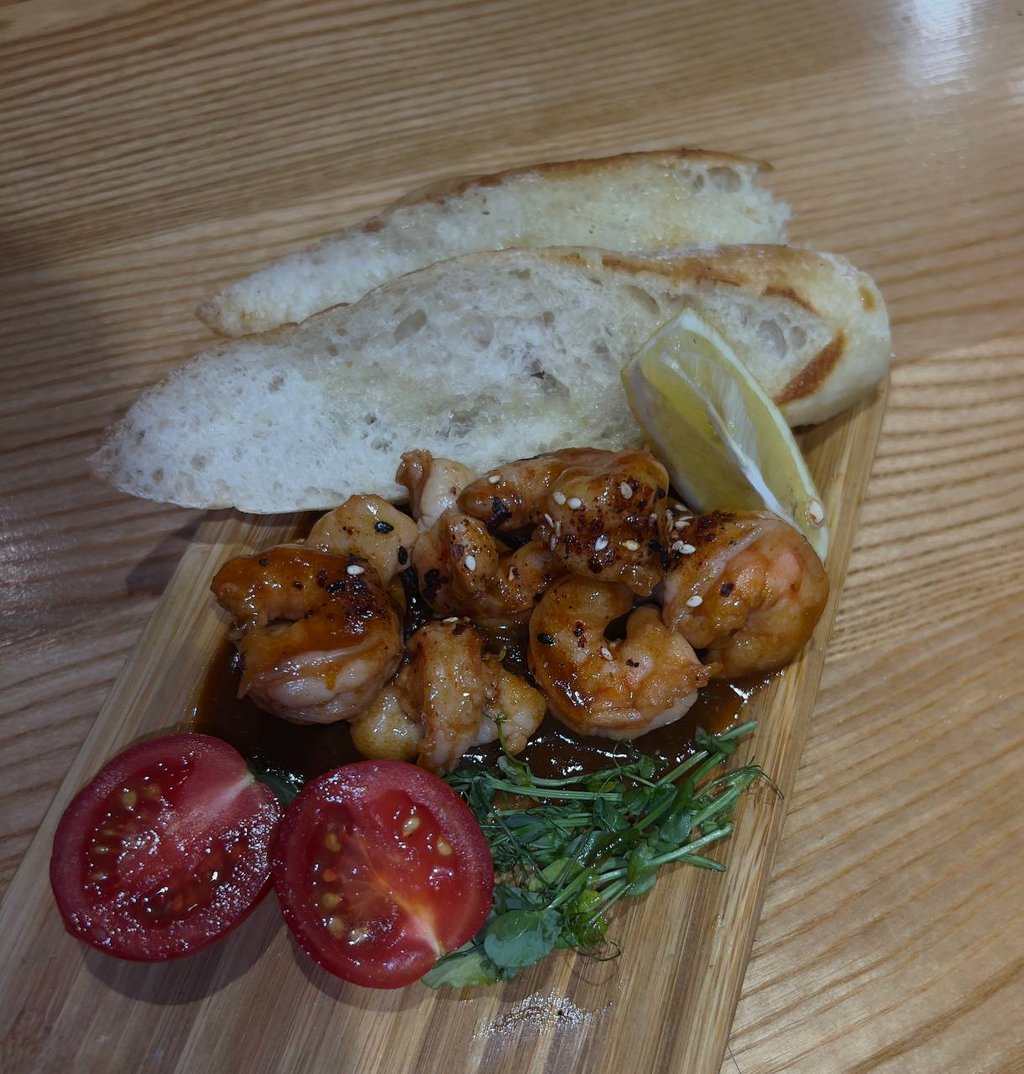 Креветки в кисло-солодкому соусі