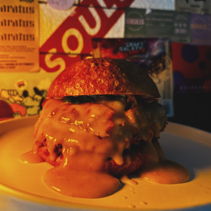 Cacio e pepe Sando