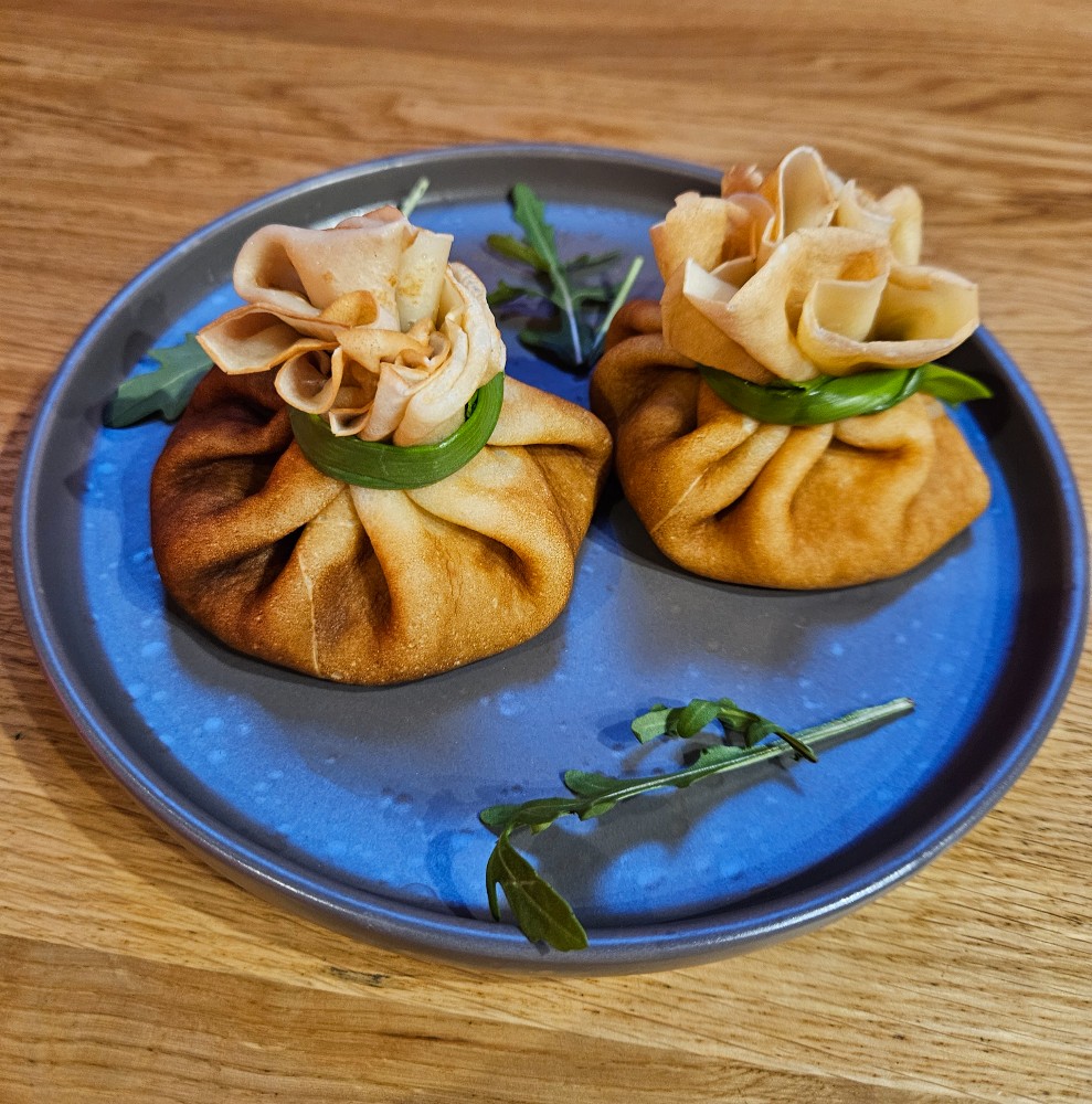 Млинці з куркою та грибами (150г)