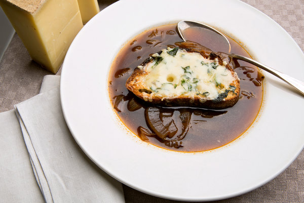 French Onion Soup with Cheese Toast
