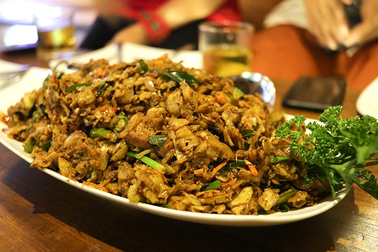 Vegetable Kottu