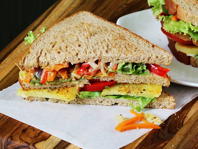 Vegetable Sandwich