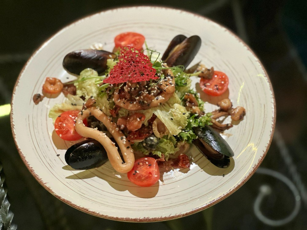 Салат Frutti Di Mare з морепродуктами 300 гр