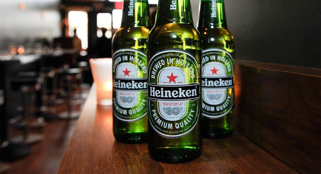 “Haineken”пиво/beer 330 мл мини