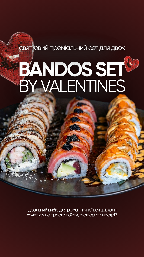 Bandos Set by Valentine's Day