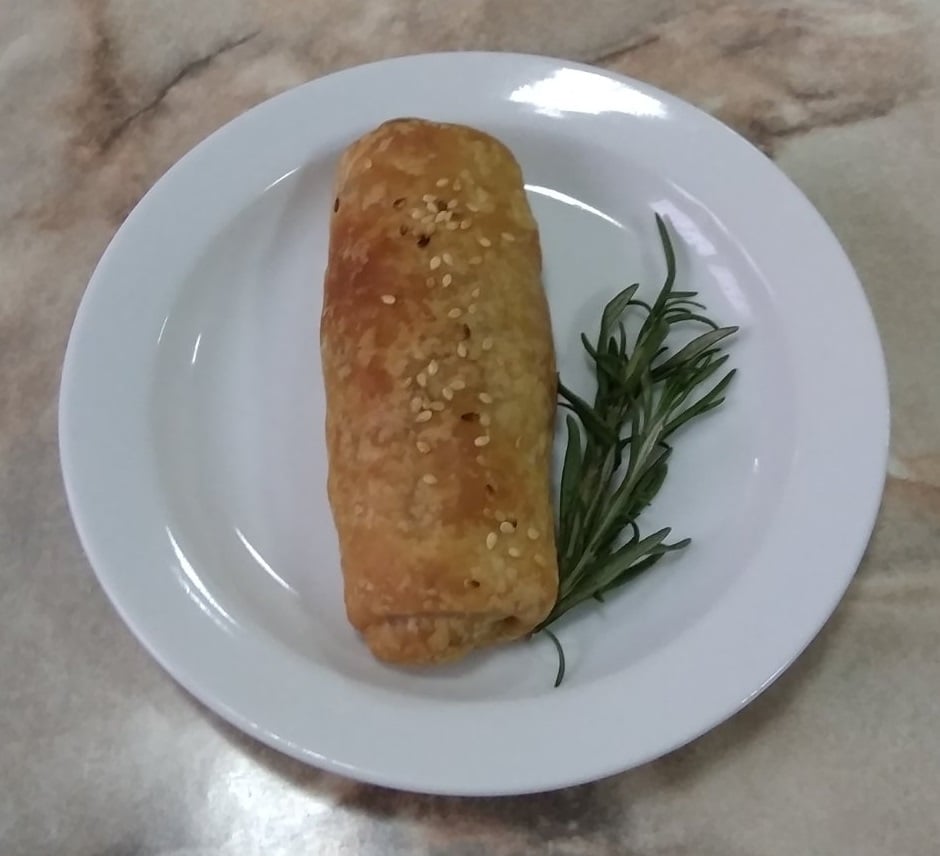 Пиріжок з капустою (дрідж.)