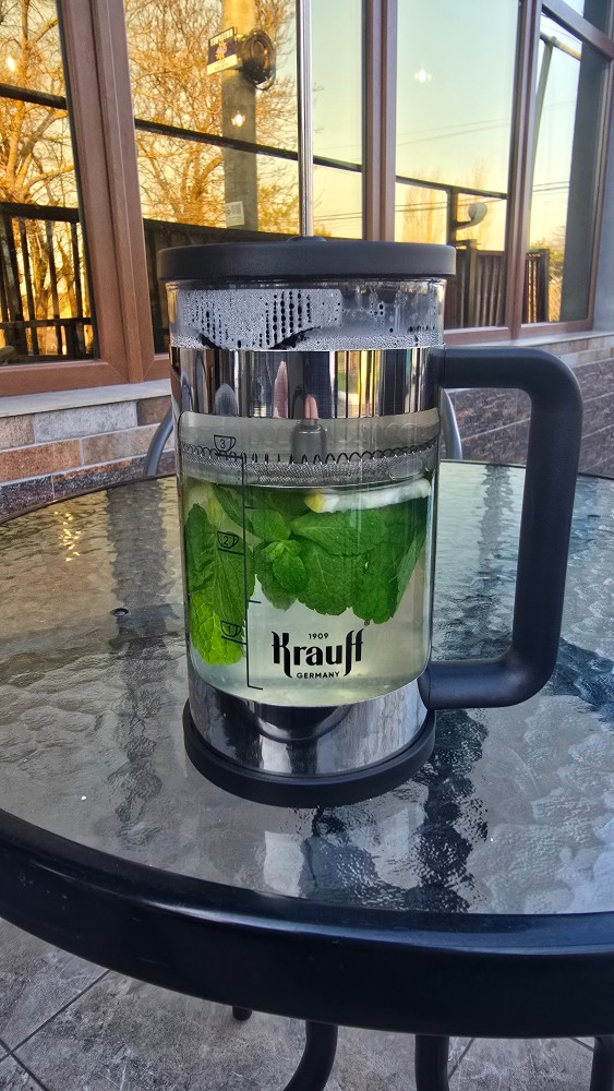 Чай лимон м'ята